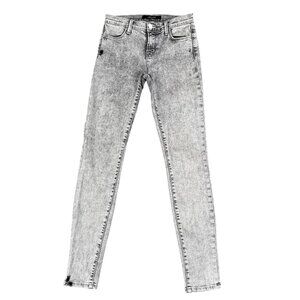 J Brand Super Skinny Silver Sky Acid Wash Jeans Sz‎ 26